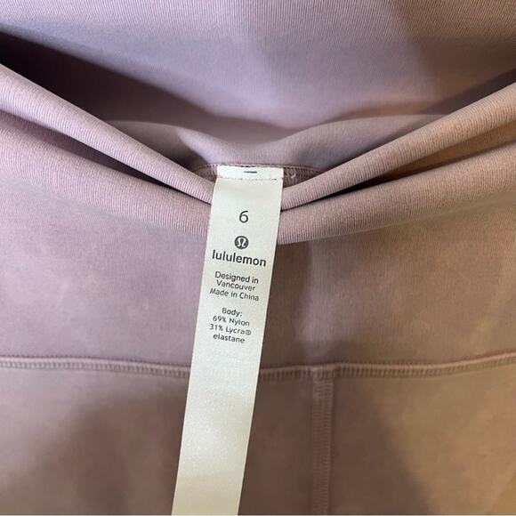 Lululemon Wunder Under High-Rise Tight *Snow Washed Pink Womens Size 6 - Picture 4 of 5